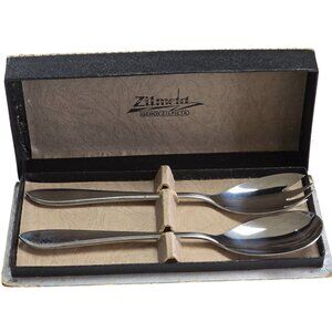Zilmeta Gero Stainless Steel Salad Serving Set